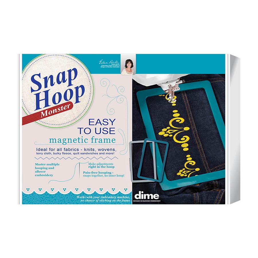 DIME Monster Snap Hoop 10.5" x 10.5" For Baby Lock and Brother