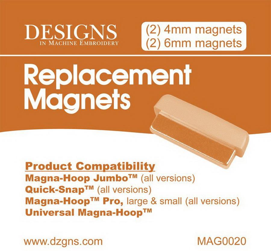 DIME - Magna-Hoop Jumbo and Quick-Snap Replacement Magnets