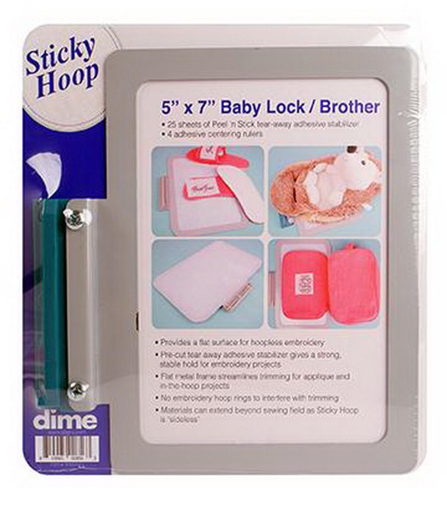 DIME Sticky Hoop for Brother and Baby Lock Hoops 5" x 7" (SH00A1S)