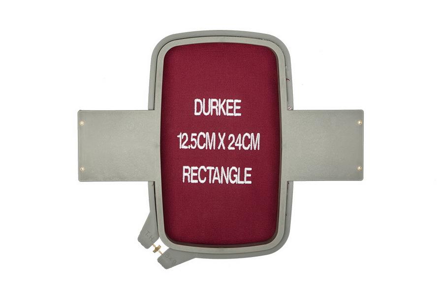 Durkee 12.5CM x 24CM (5 in. x 9 in.) Rectangle Traditional Embroidery Hoop - Compatible with Many Machines