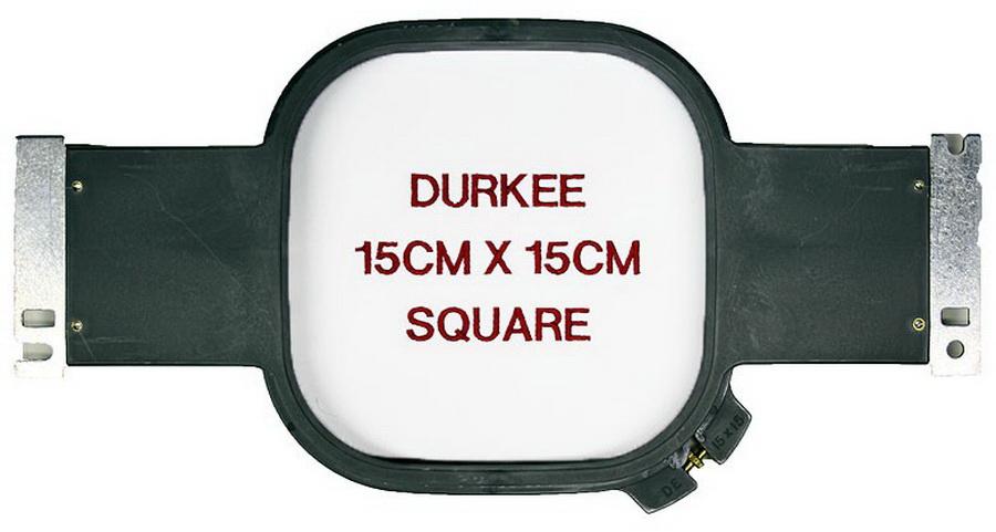 Durkee 15CM x 15CM (6 in. x 6 in.) Square Traditional Embroidery Hoop - Compatible with Many Machines
