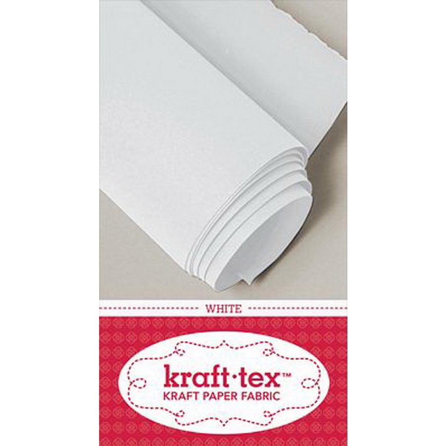 kraft-tex Paper Fabric White