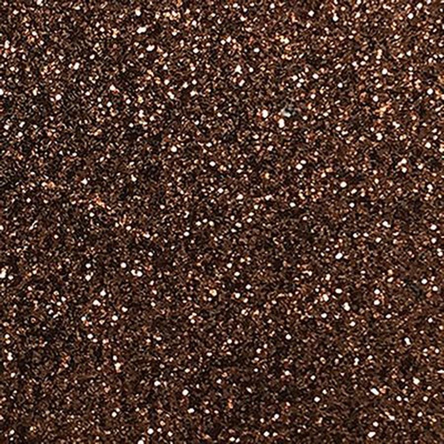 Glitter Fabric 27 in x 11.8 in Copper