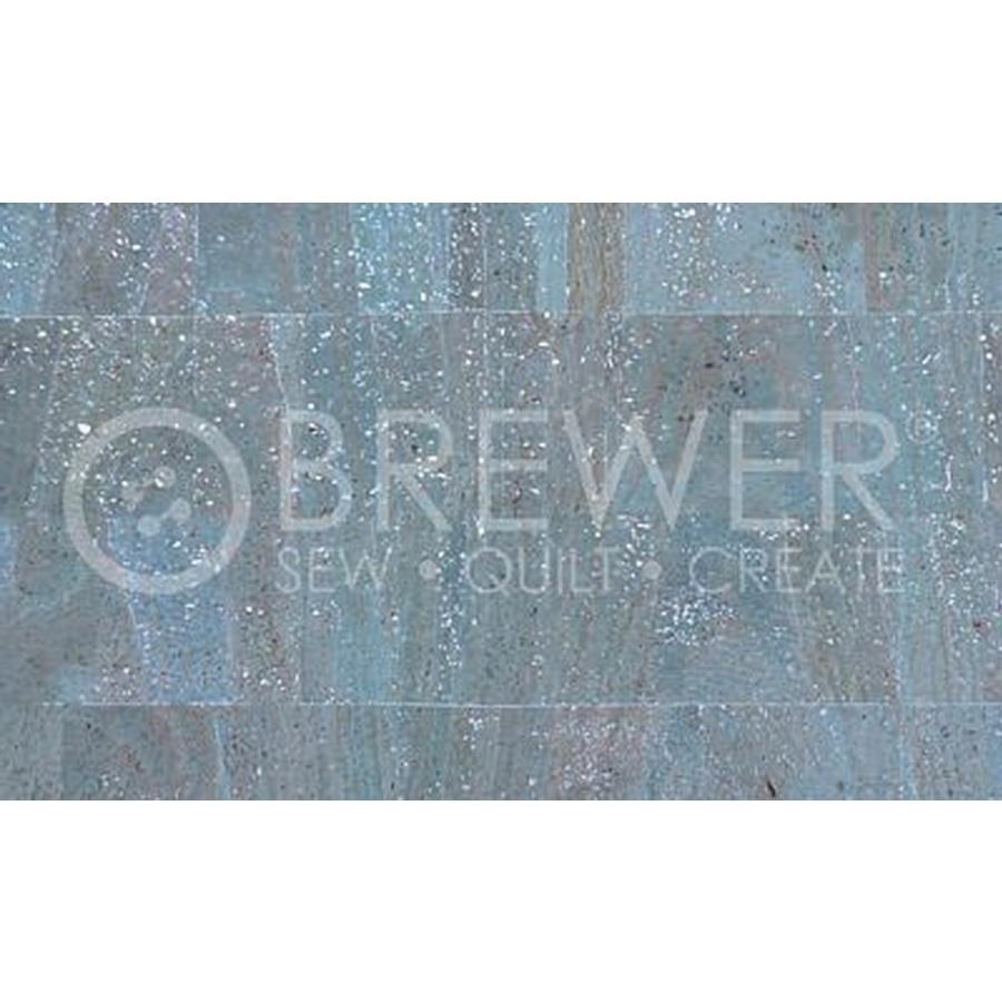 Cork Touch PRO Blue w/ Silver Surface 1yd