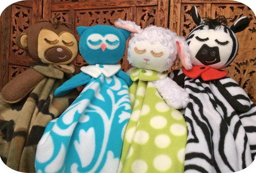 Embroidery Garden Lullaby Blanket Babies Set