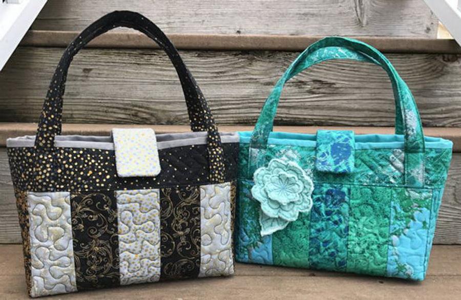 Embroidery Garden Jelly Roll Purse Set