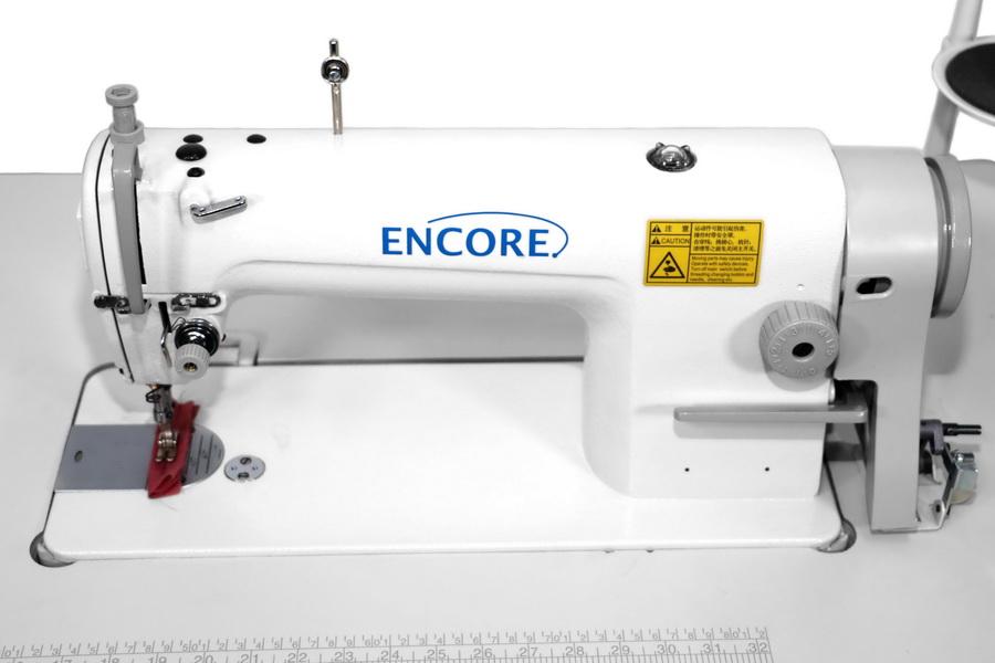 Encore 8700 Industrial Machine with Unassembled Table and Servo Motor (Assembled Table Leg Option Available)