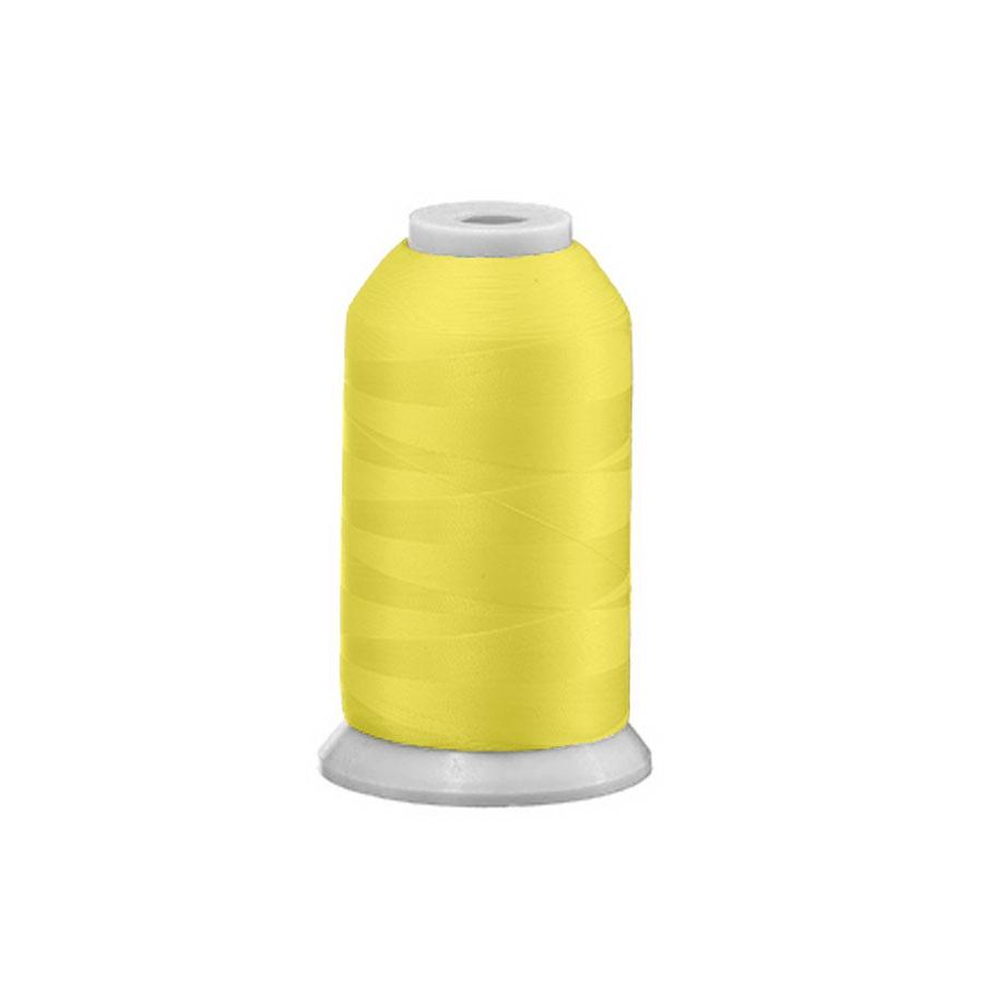 Exquisite Polyester Embroidery Thread - 604 Pale Yellow 1000M Spool