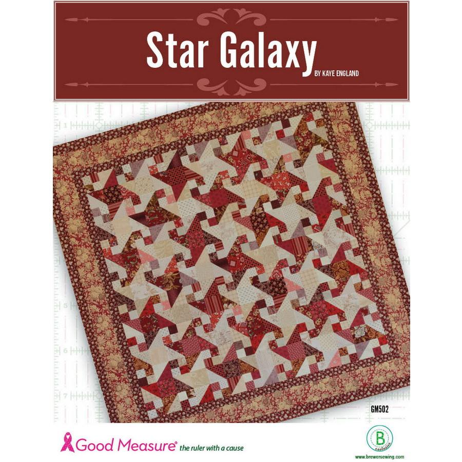 Good Measure Star Galaxy Quilt Pattern By Kaye England
