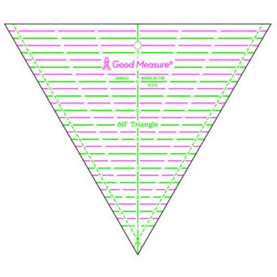 Good Measure Amanda Murphy 60 Degree Triangle Ruler