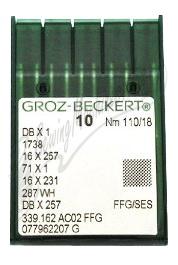 Groz-Beckert Needles Size 110/18 (16x257) 10pk