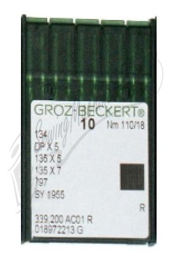 Groz-Becker Needles Size 110/18 (135x7) 10pk