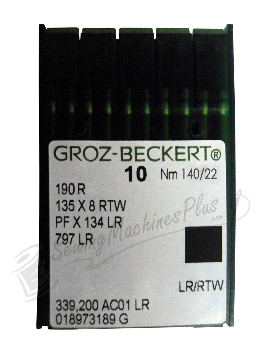 Groz-Becker Needles 190R Size 140/22 10pk