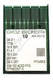 Groz-Beckert Needles Size 12 (16x257) 10pk