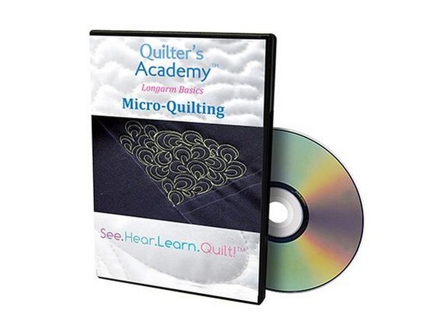 Handi Quilter Quilters Academy - Longarm Basics: Micro Quilting DVD (HL00416)