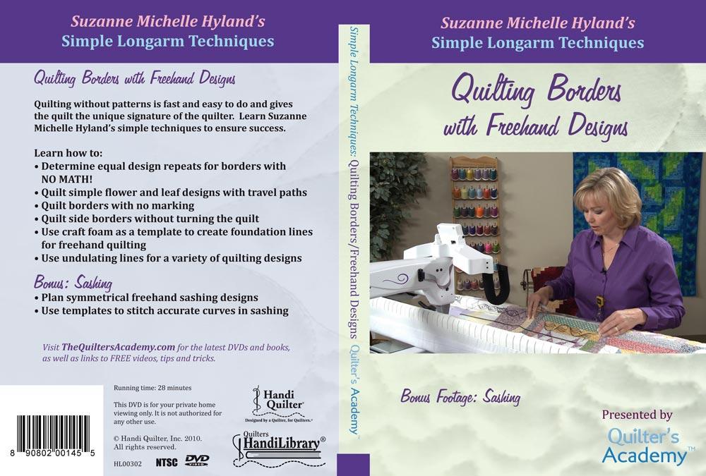 Handi Quilter Simple Longarm Techniques: #2 Quilting Borders with Freehand Designs (DVD)