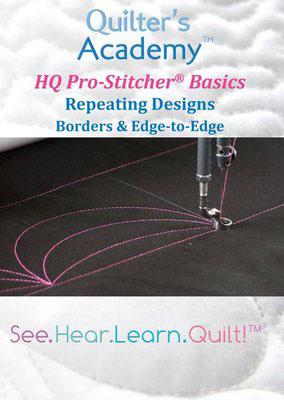 HQ Pro-Stitcher Basics: Repeating Designs Borders and Edge-to-Edge (DVD)