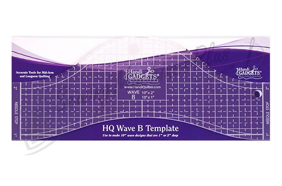 Handi Quilter Wave B 10" Ruler - HQ00609