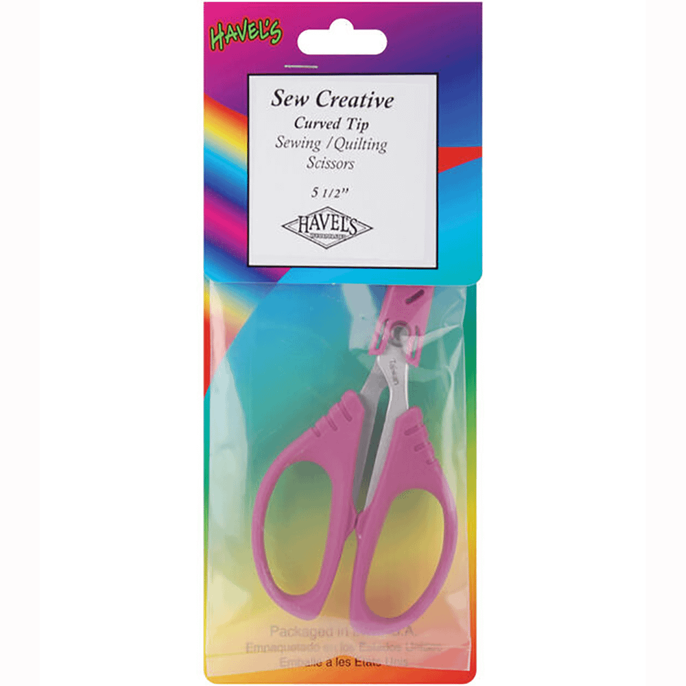 Havels 5.5 inch Curved Tip Sewing/Quilting Scissors (7649-33)