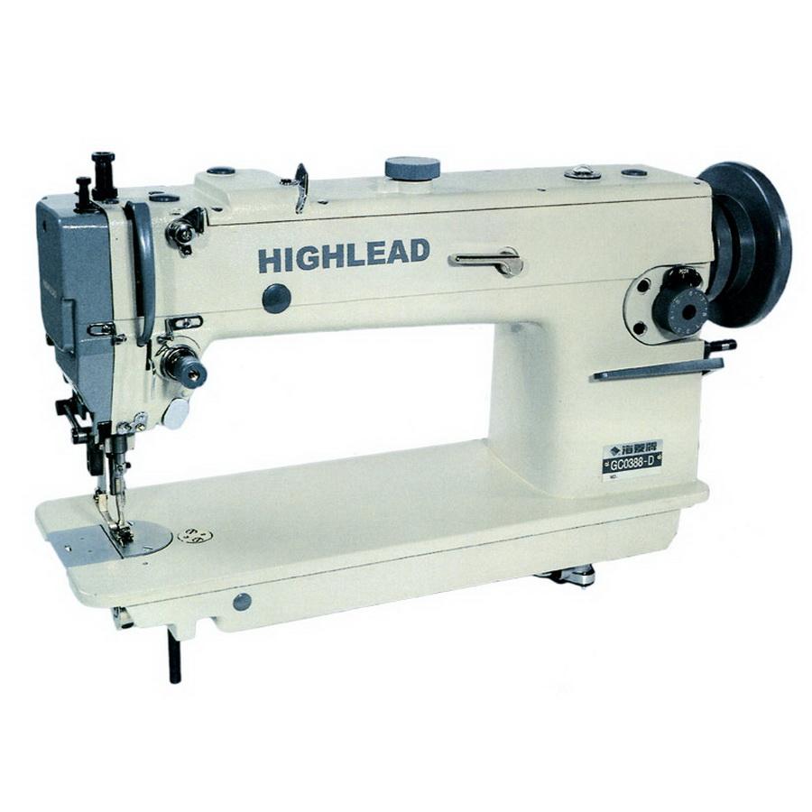 Highlead GC0388 Industrial Lockstitch Sewing Machine with Assembled Table and Servo Motor