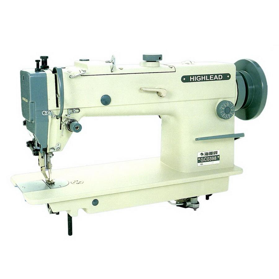 Highlead GC0398-1D Industrial Lockstitch Sewing Machine with Assembled Table and Servo Motor