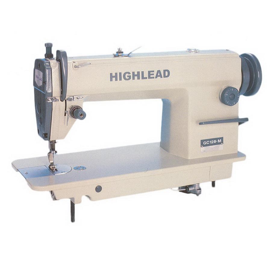 Highlead GC128 Series Industrial Sewing Machine with Assembled Table and 110V Servo Motor