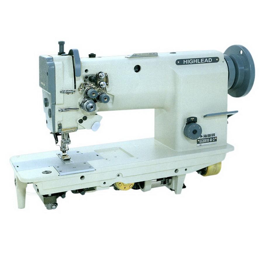 Highlead GC20518 Series Industrial Sewing Machine with Assembled Table and Servo Motor