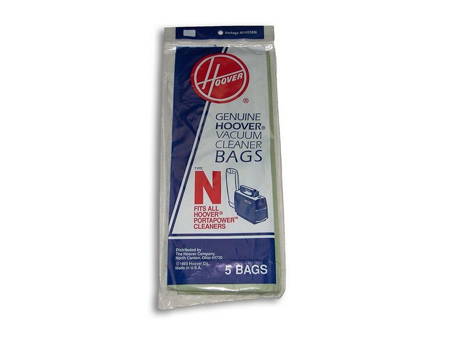 Genuine Hoover Vacuum Cleaner Bags, Type N