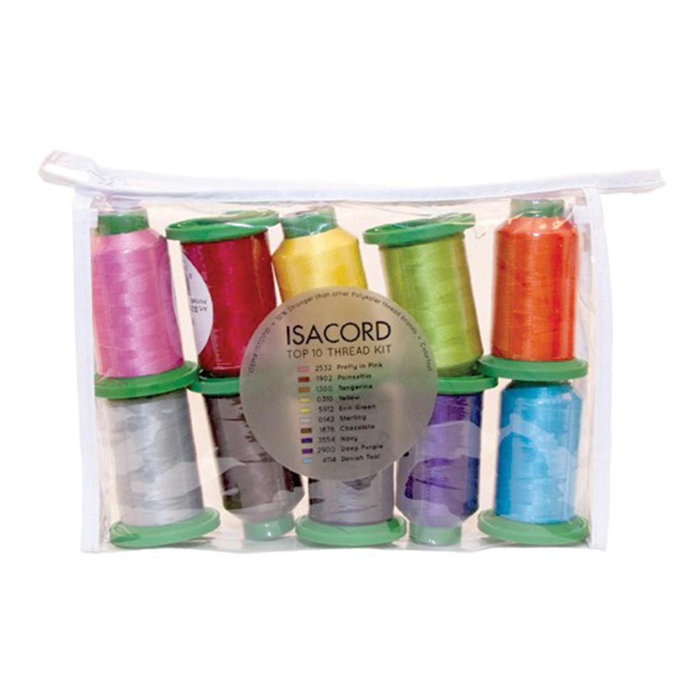 ISACORD Top 10 Thread Kit