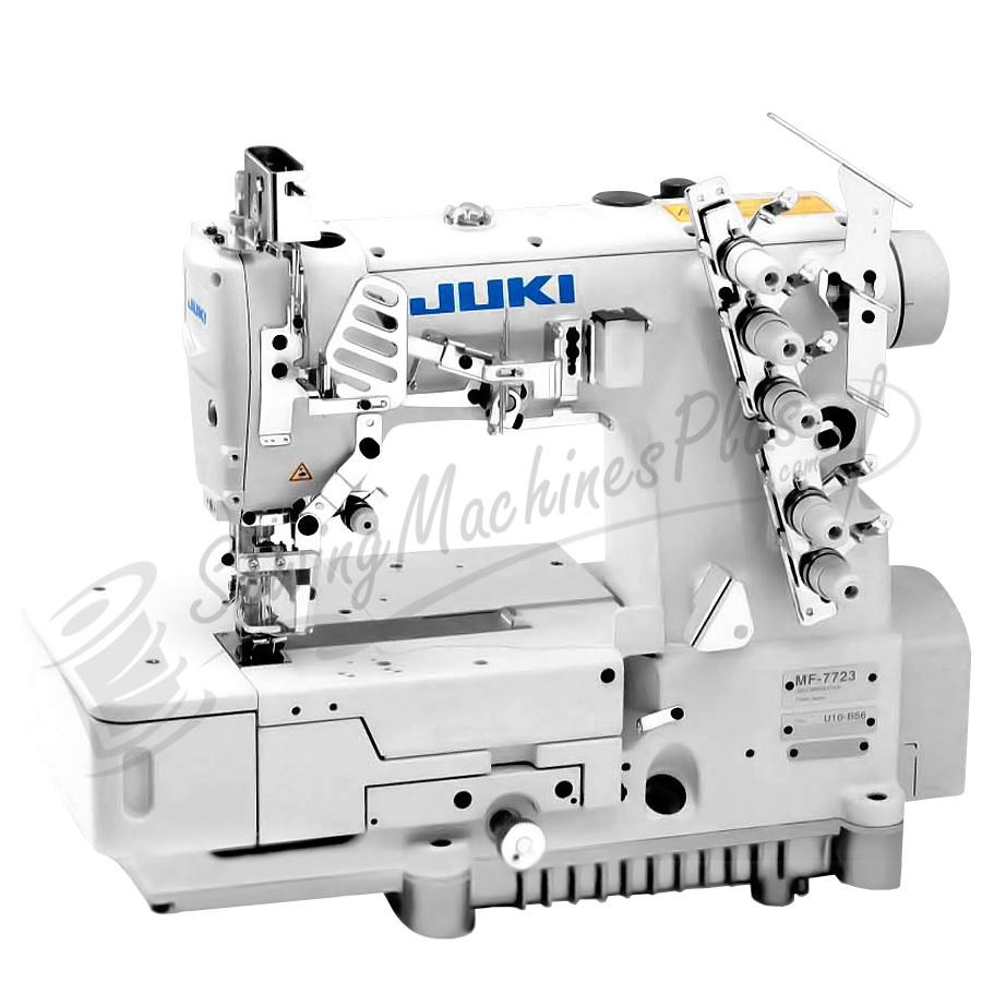 Juki MF-7523 - 3 Needle Coverstitch Industrial Machine w/ Table & Motor