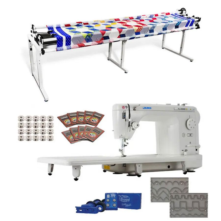 Juki TL-2010Q Long Arm, Grace 8ft Continuum Quilting Frame, Regulator and More