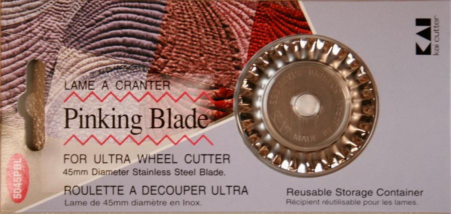 WASTEMA - KAI pinking blade rotary cutter 504BL - Ø 45 mm