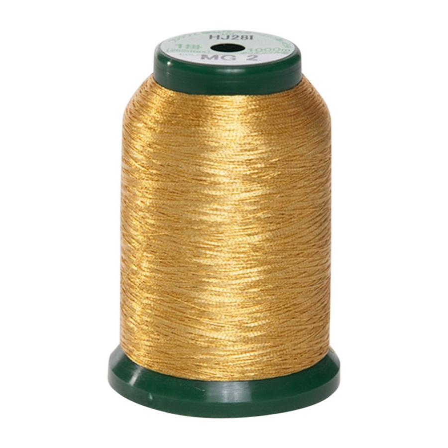Kingstar Metallic Thread - A470022 Gold 3 MG2 1000M Spool