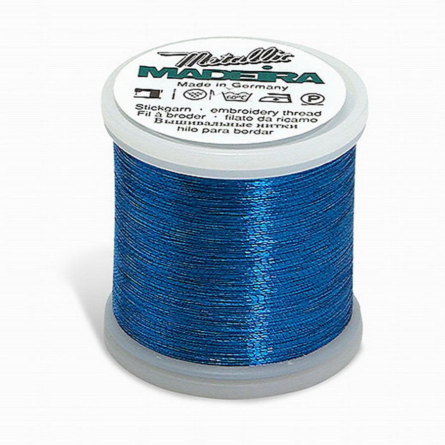 Madeira Metallic No. 40 220yds - Smooth Bright Blue - 365