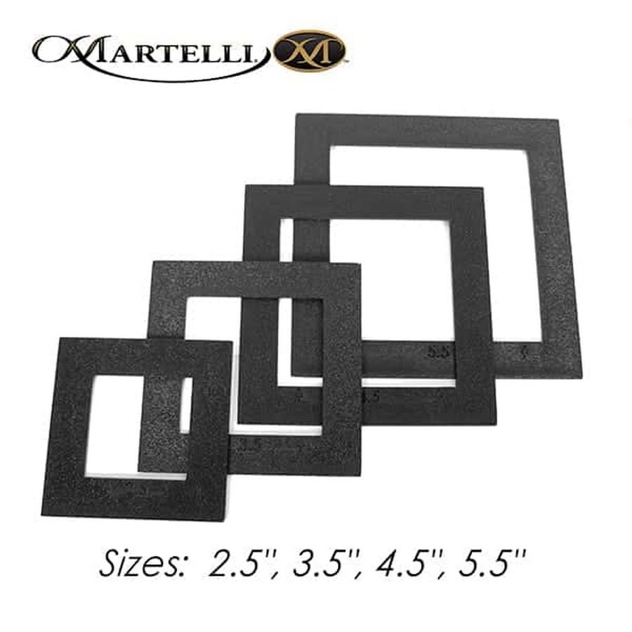 Martelli Small Square Fussy Cut Set (2.5in - 5.5in)