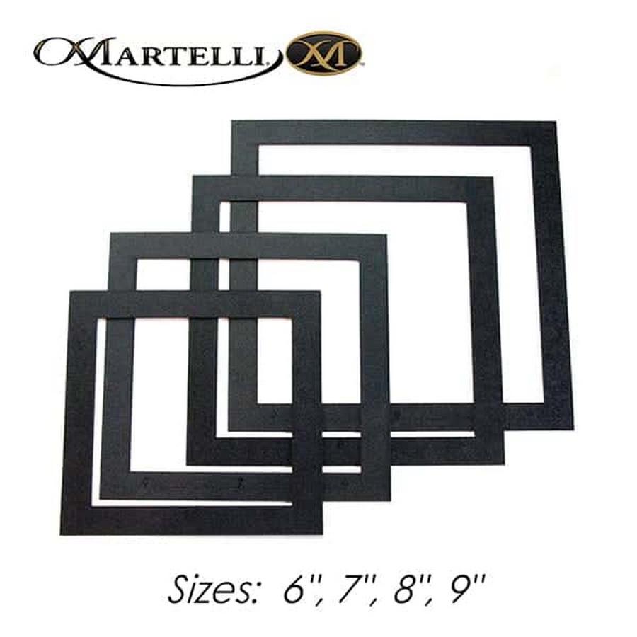 Martelli Large Square Fussy Cut Set (6in - 9in EVEN)