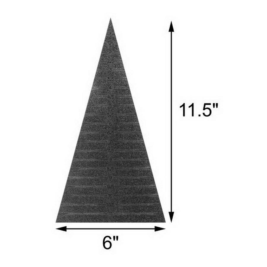 Martelli 30 degree triangle template