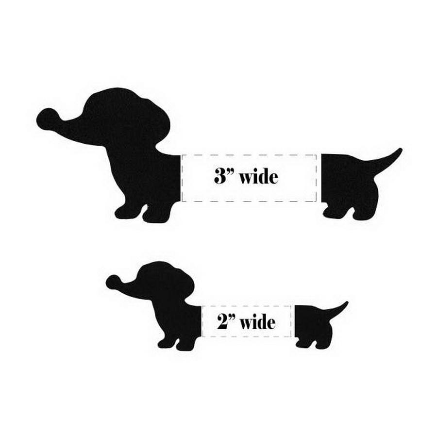 Martelli Dachshund Template Set (SM & LG template included)