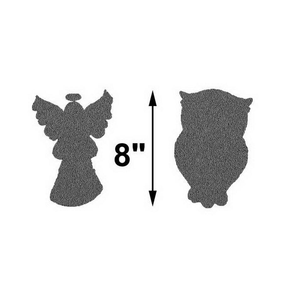 Martelli Angel and Owl Tracing Applique Template Set