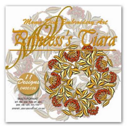 Momo-Dini Embroidery Designs - Princess Tiara (0400106)
