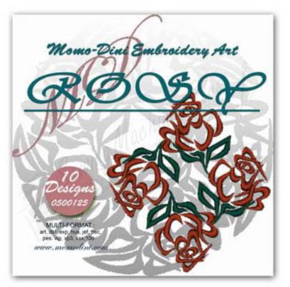 Momo-Dini Embroidery Designs - Rosy (0500125)