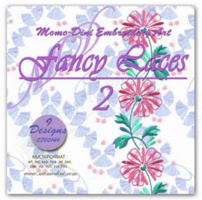 Momo-Dini Embroidery Designs - Fancy Laces 2 (0700146)