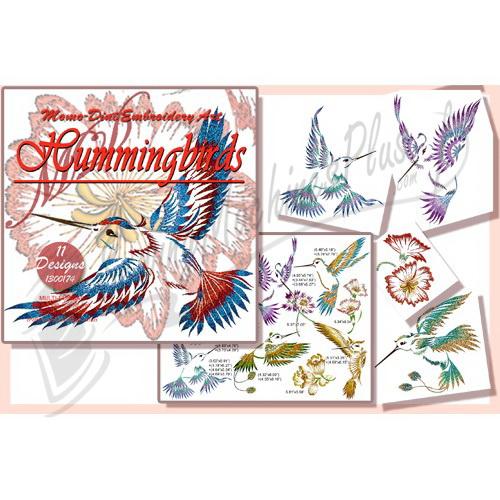 Momo-Dini Embroidery Designs - Hummingbirds (1300174)