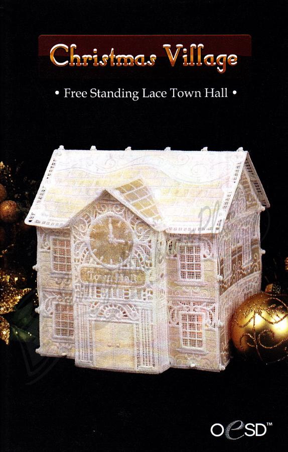 OESD Free-Standing Lace Town Hall (#61089)