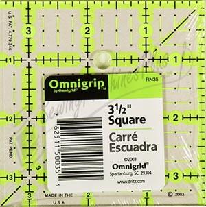 Omnigrid 3 1/2 Inch Square Omnigrip Square (OGRN35)