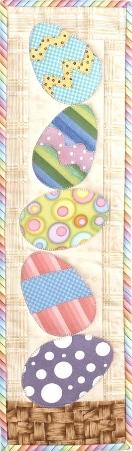 Patch Abilities - Easter Eggs Pattern 6 inches x 21 inches