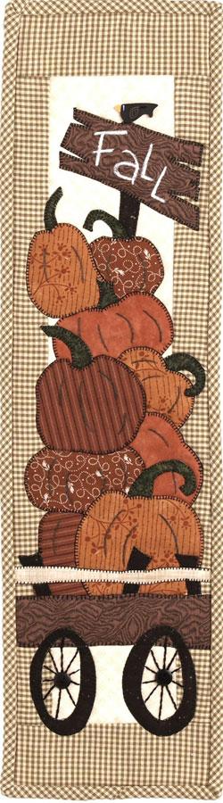 Patch Abilities - Bunch O Pumpkins Pattern 6 inches x 22 inches