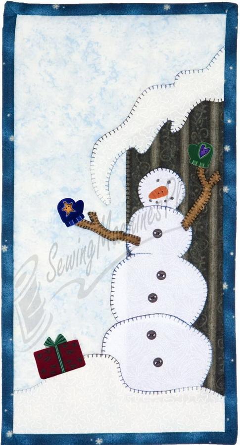 Patch Abilities Monthly Mini MM15 Winter Whimsy Snowman