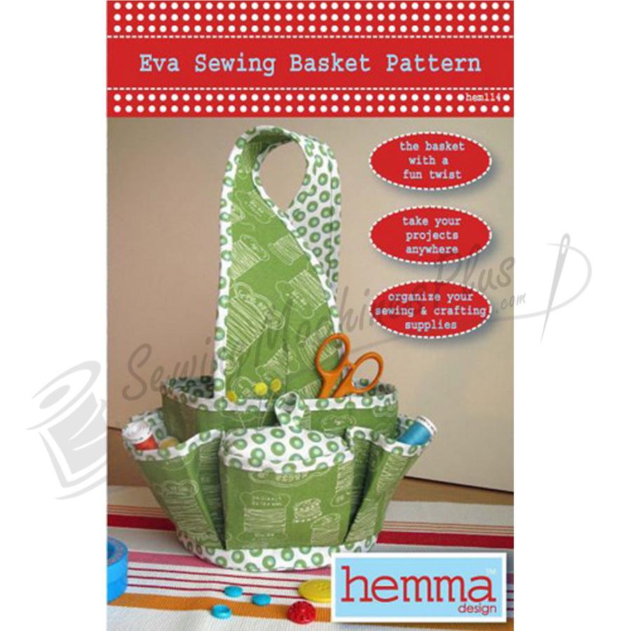 Hemma Design - Eva Sewing Basket Pattern HEM114