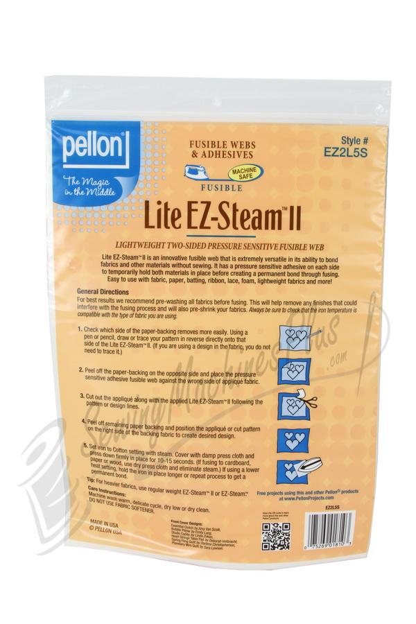 Pellon Lite EZ-Steam II Lightweight Two-Sided Pressure Sensitive Fusible Web